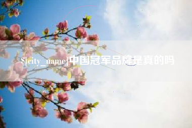 来宾中国冠军品牌是真的吗