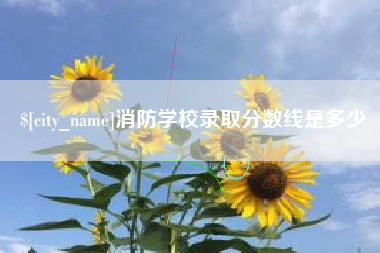 来宾消防学校录取分数线是多少