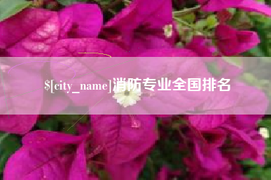 来宾消防专业全国排名