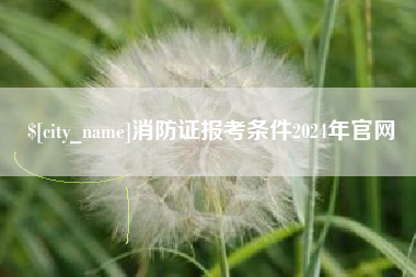 来宾消防证报考条件2024年官网