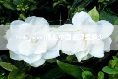 来宾现在中国金牌是多少