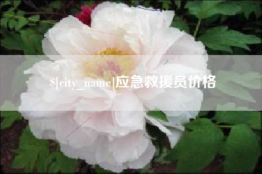 来宾应急救援员价格