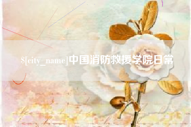 来宾中国消防救援学院日常