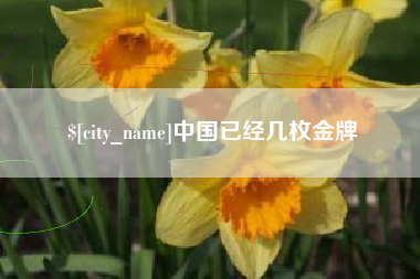 来宾中国已经几枚金牌