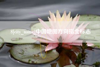 来宾中国地图方向指北标志