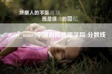 来宾中国消防救援学院 分数线