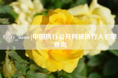 来宾中国执行公开网被执行人名单查询