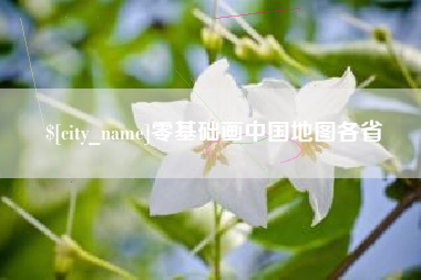 来宾零基础画中国地图各省