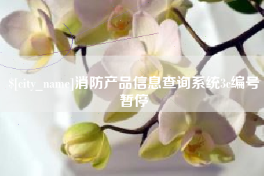 来宾消防产品信息查询系统3c编号暂停
