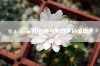 来宾中国金牌哪六金最值钱的