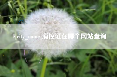 来宾消控证在哪个网站查询